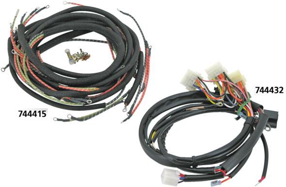 These Stock Replacement Wiring Harnesses Are Made In - Electrical Wiring (640x438), Png Download