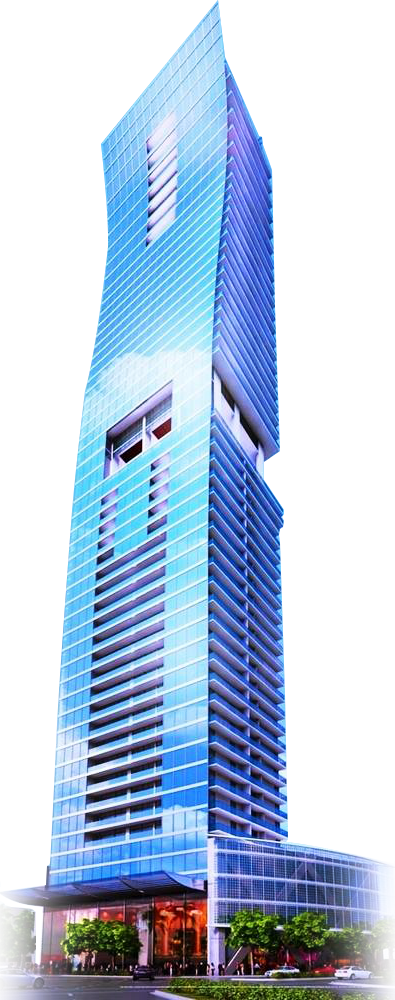 In Port Moresby, National Capital District, Papua New - Echo Brickell Residences (395x1000), Png Download