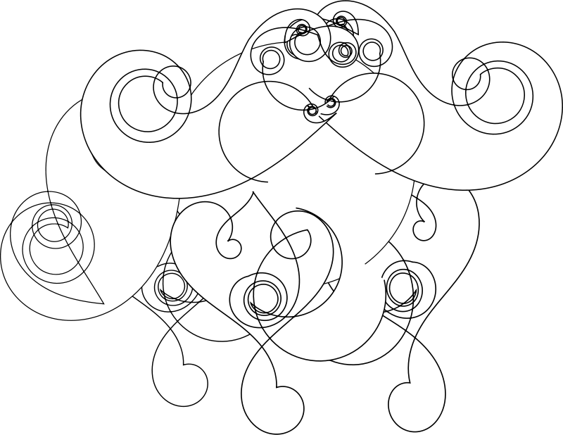 Domestic Yak (800x618), Png Download