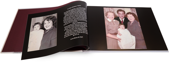 Family History Book - Family Photo Book (750x324), Png Download