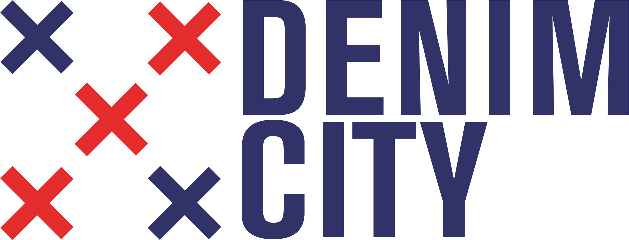 Denim City (2668x1363), Png Download