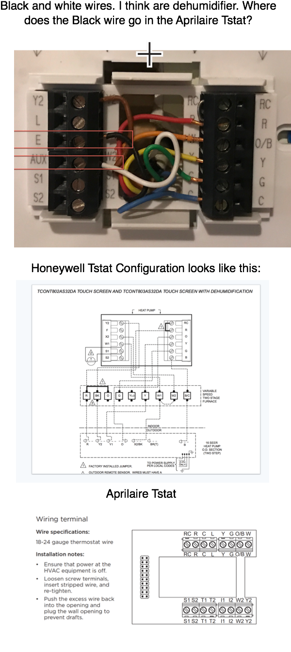58e28e8bac542 Aprilairetstat - Thumb - - Aprilaire Thermostat Installation (637x1405), Png Download