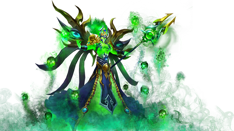 Hades With Effects - Hades Wartune (800x450), Png Download