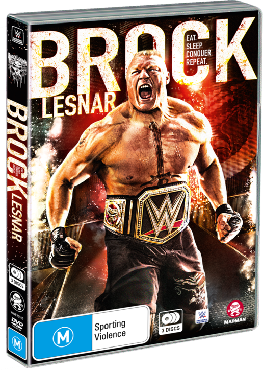 Brock Lesnar - Brock Lesnar Eat Sleep Conquer Repeat Dvd (516x724), Png Download