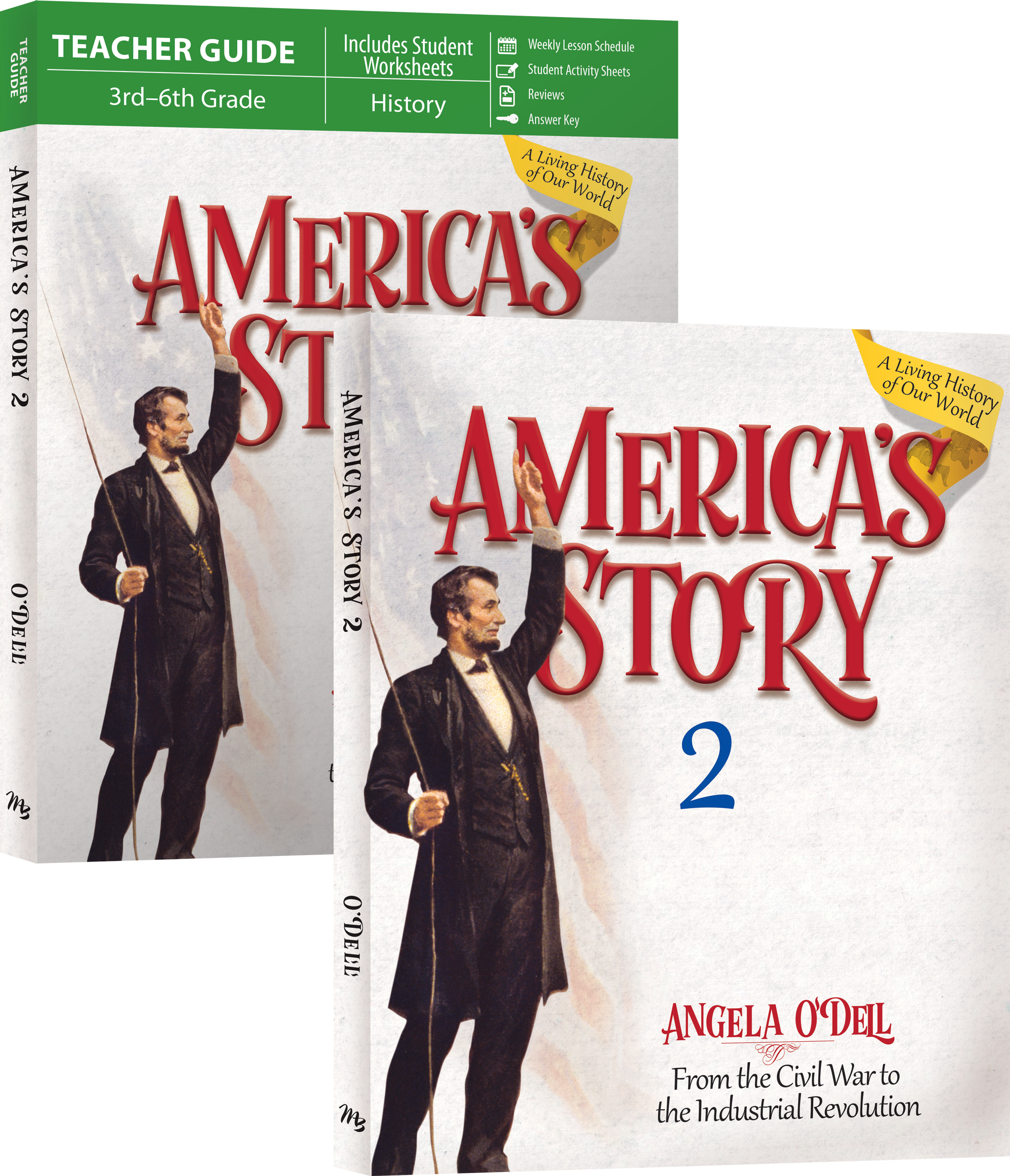Best Solutions Of America S Story Vol 2 Set Also 8th - America's Story 2 (student) (2062x2400), Png Download