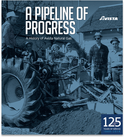 Avista Utilities Gas History Book - History (935x545), Png Download