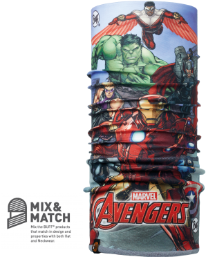 Buff Avengers Assemble Junior Polar Buff Neck Warmer (380x380), Png Download