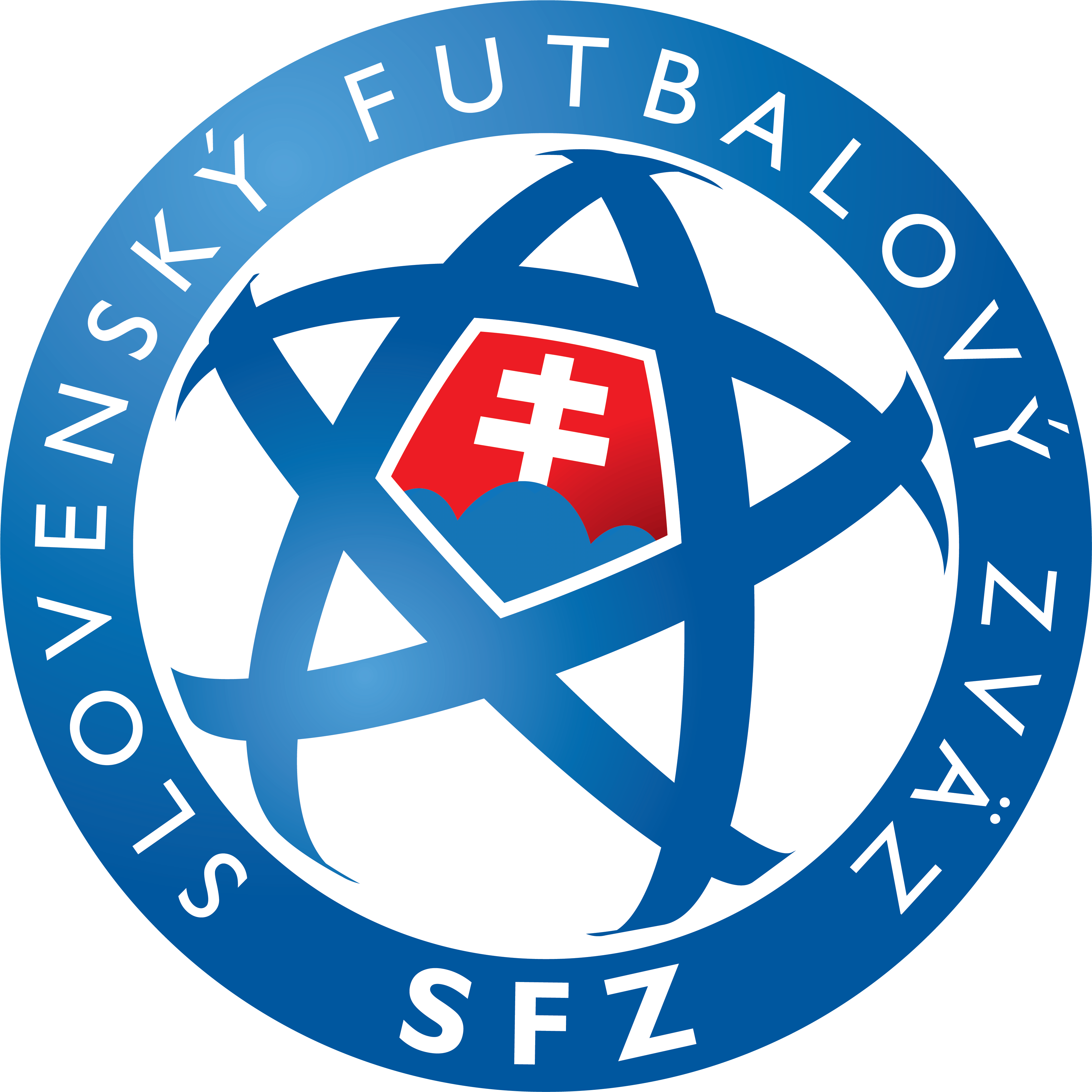 Slovakia National Football Team Logo, Sfz Logotype - Slovensky Futbalovy Zvaz Logo (4000x4000), Png Download