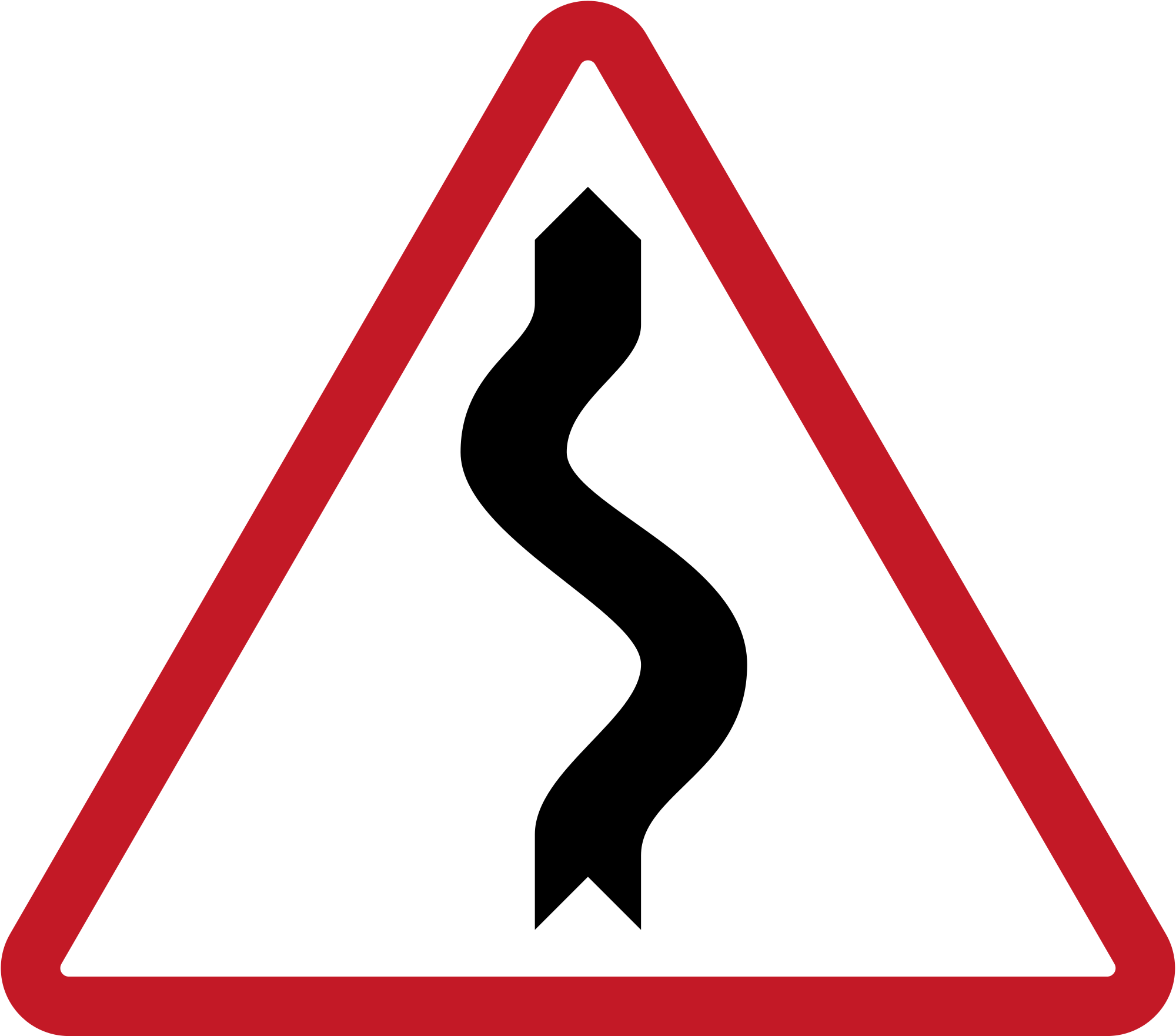 Open - Common Road Signs In The Philippines (2000x1762), Png Download
