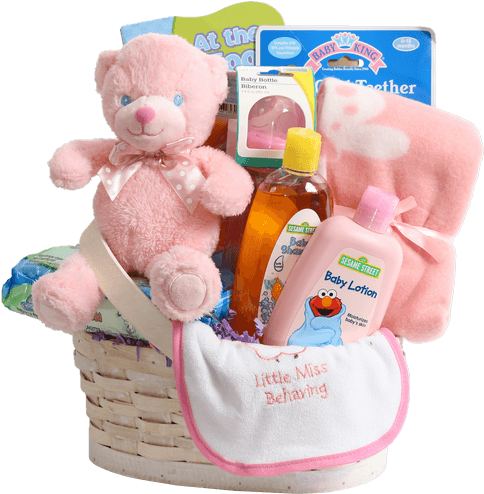 Girls Are Great Gift Basket • - Royer's Flowers & Gifts (500x611), Png Download