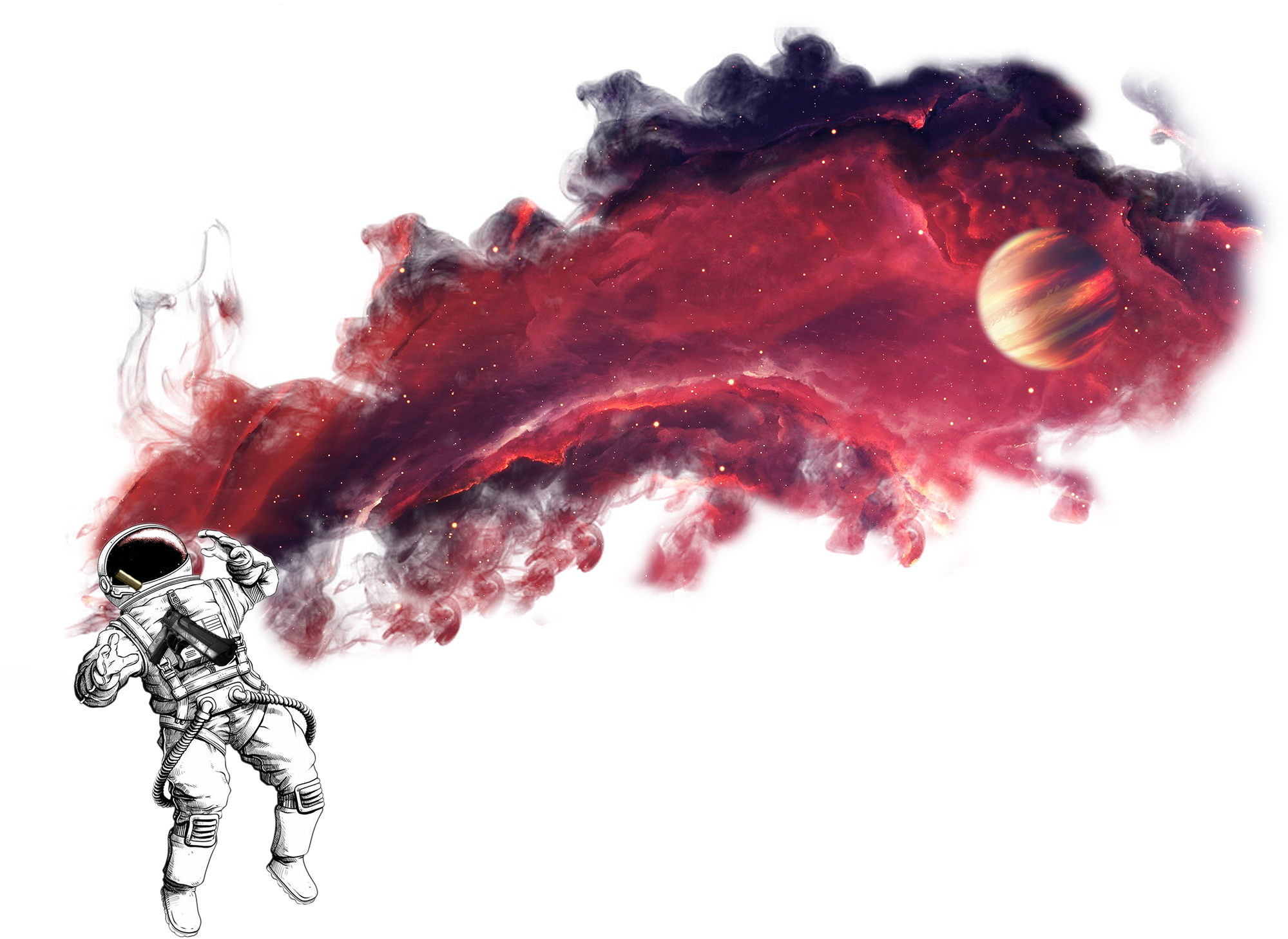 Shoot For The Stars, Digital, (2100x1500), Png Download