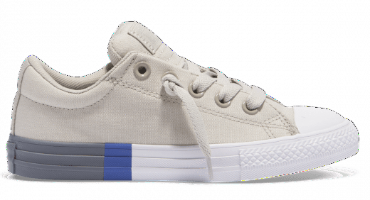 Converse Chuck Taylor Junior Street Tri Block Midsole - Sneakers (520x282), Png Download