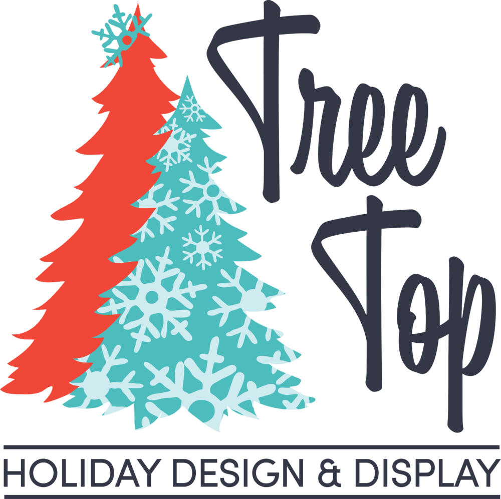 Tree Top Holiday Design & Display - Art (1000x997), Png Download