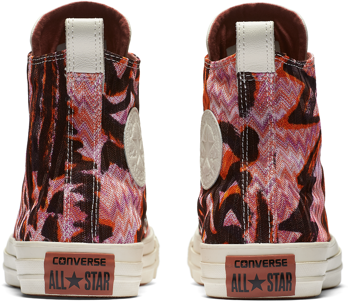 Converse X Missoni Chuck Taylor All Star High Top (1800x1200), Png Download