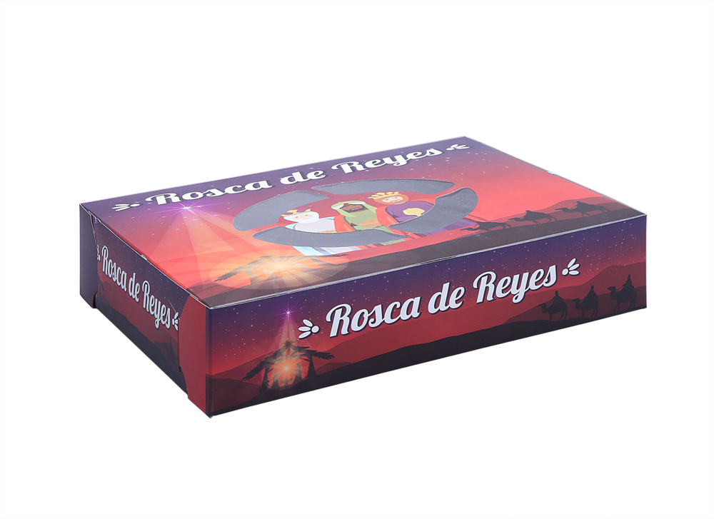 Rosca De Reyes Box - Box (1000x727), Png Download