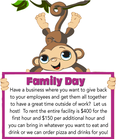 Hanging Baby Monkey Shower Curtain (413x470), Png Download