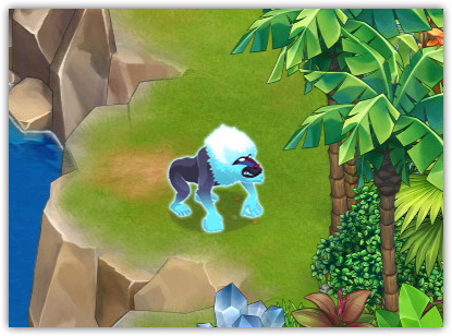 Strength Of The Wild Baboon Spirits - Cartoon (415x308), Png Download