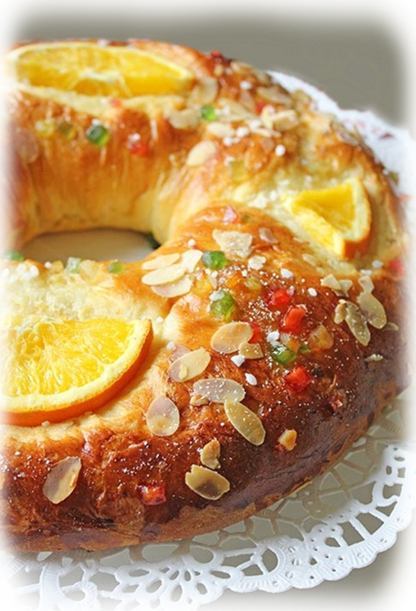 Roscón De Reyes - Fruit Cake (808x1188), Png Download