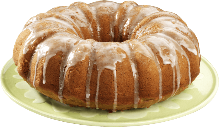 Powdered Sugar - Rum Cake (785x424), Png Download