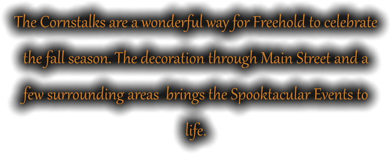 The Cornstalks Are A Wonderful Way For Freehold To - Freehold Township (831x406), Png Download