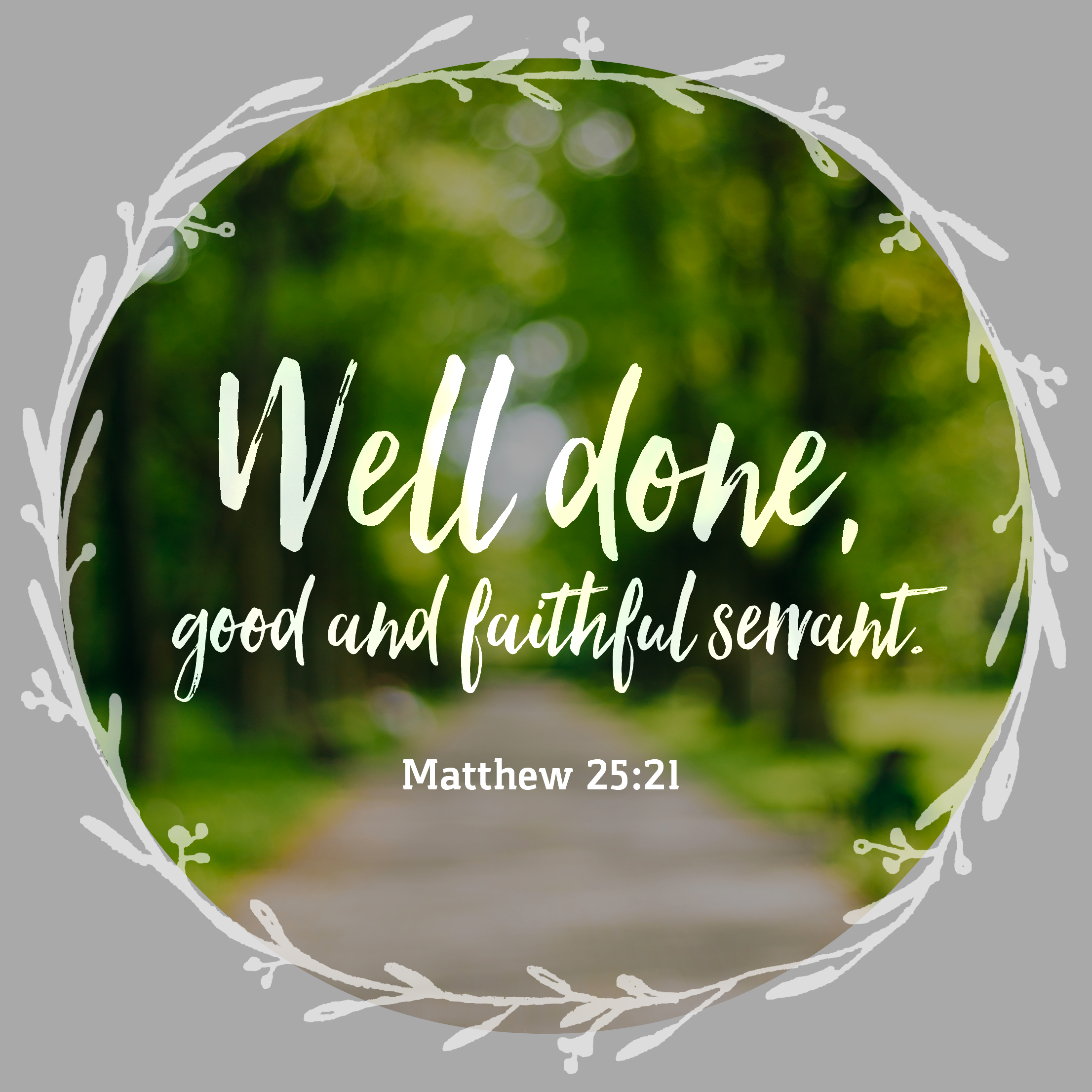 Well Done, Good And Faithful Servant - It's All Relative Ebook (1600x1600), Png Download