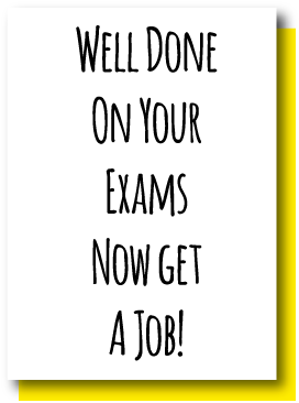 Well Done, Now Get A Job - Paper (298x420), Png Download