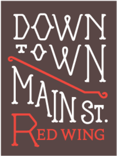 Red Wing Downtown Main Street (672x767), Png Download