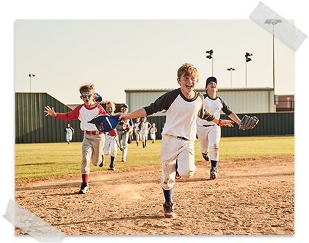 Sign Them Up For A Local Youth Baseball Team, And Then - Baseball Sports Attire For Kids (460x380), Png Download