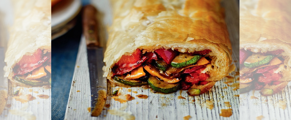 29 Lug Strudel Di Verdure E Scamorza Affumicata - Food (1000x414), Png Download
