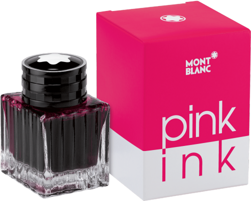 Mon Blanc Pink Ink Ink Bottle 30ml - Montblanc Lucky Orange Special Edition Ink Bottle (500x500), Png Download