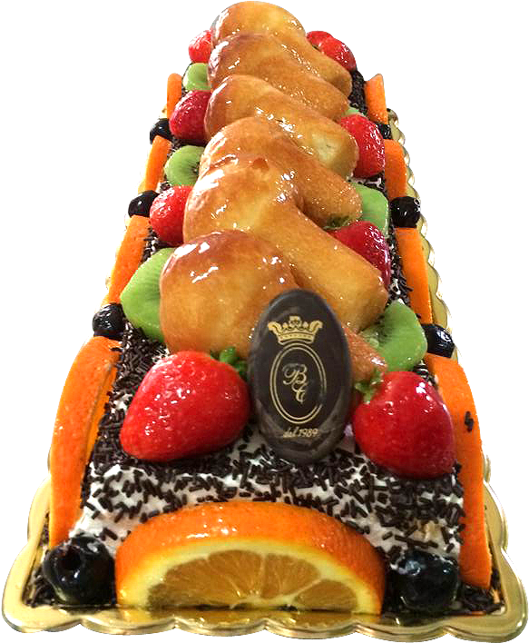 Semifreddi - Fruit Cake (720x720), Png Download