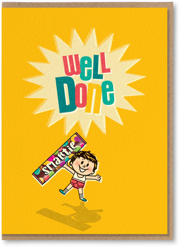 Well Done Smartie Pants - Cartoon (850x850), Png Download