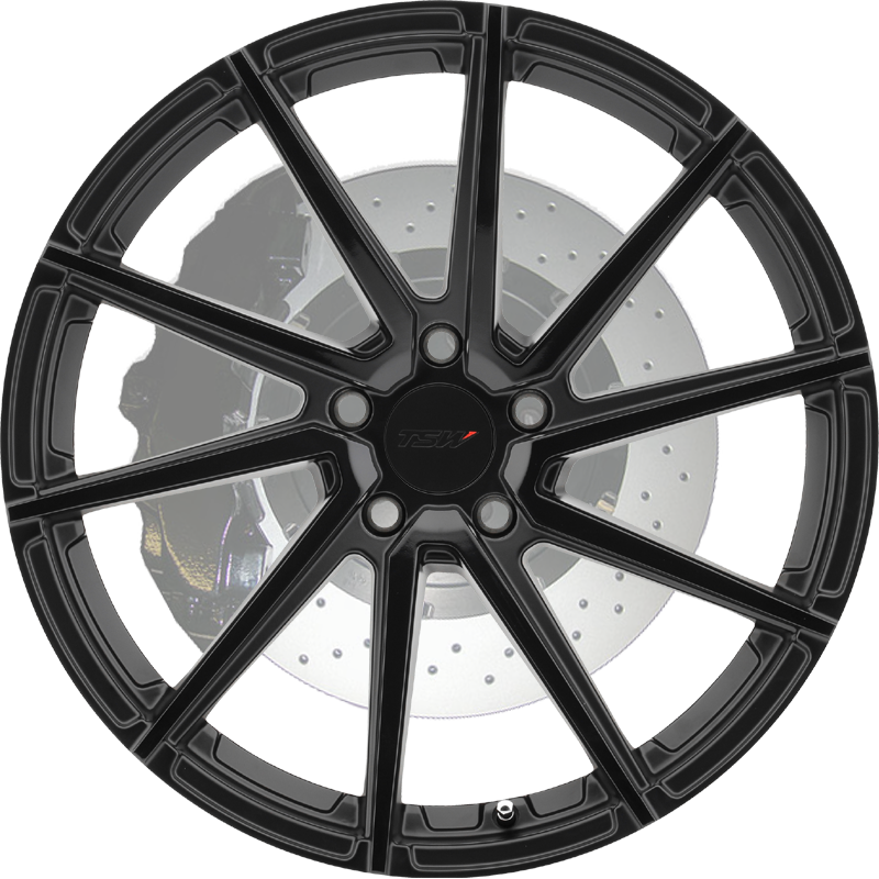 Watkins Double Black - Wolfsburg Wheels (800x800), Png Download
