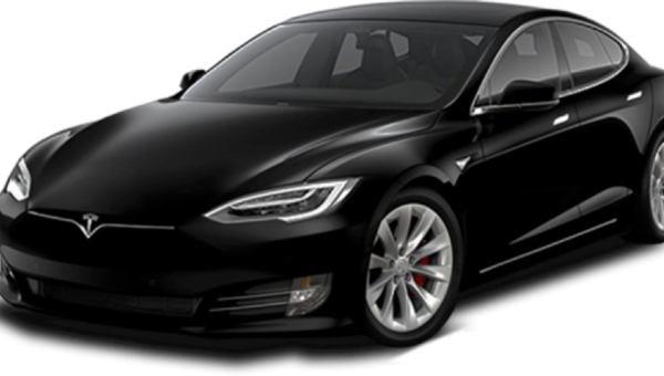 Tesla Model S (600x340), Png Download