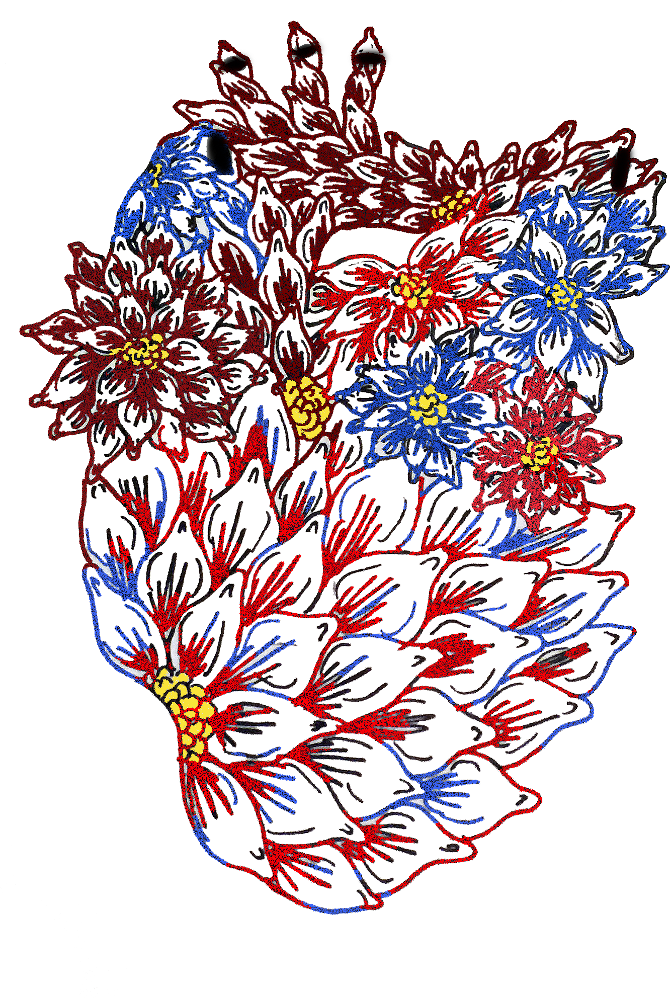 Heart - Illustration (1380x2052), Png Download