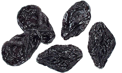 Prunes With Pits, 1 Lb Bag (500x250), Png Download