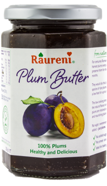 Plum Butter 350g - Raureni (400x400), Png Download