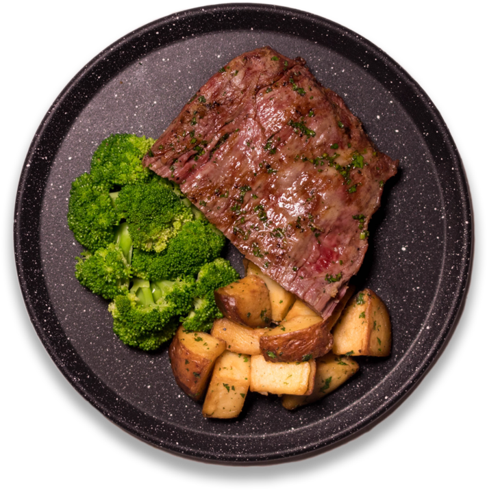 Flank Steak (800x791), Png Download