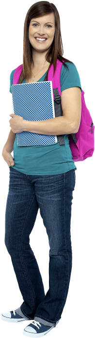 Free Png Young Girl Student Png Images Transparent - Student (480x722), Png Download
