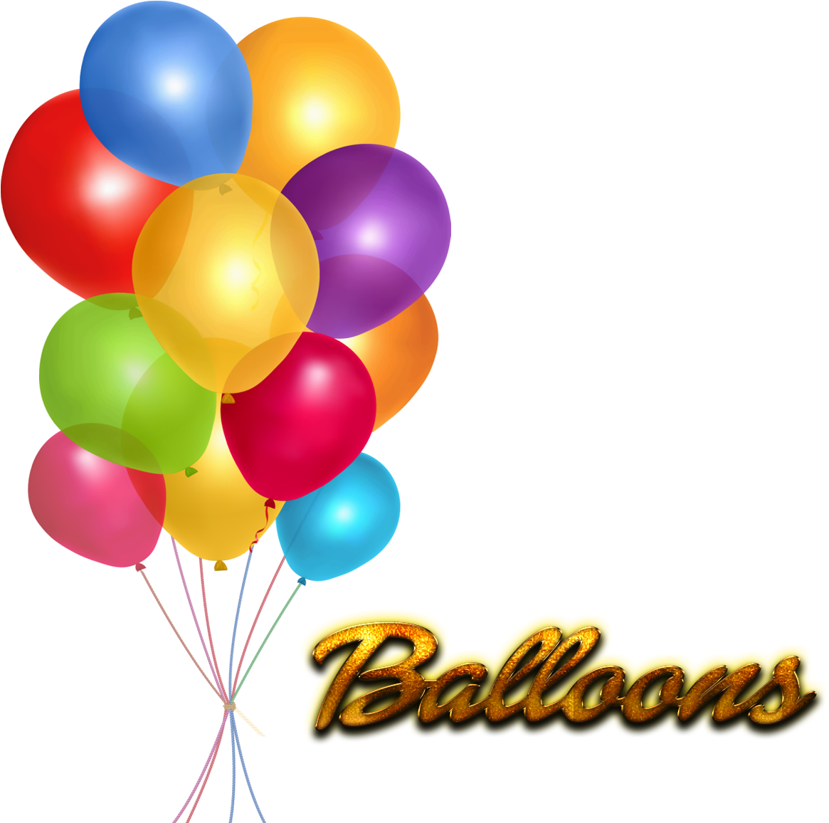 Balloons Png (1427x1200), Png Download