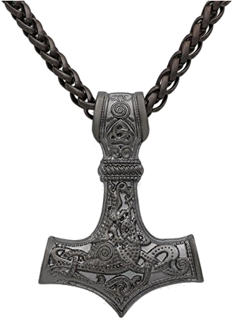 Release Your Inner Viking With This Beautifully Crafted - Mjölnir (377x459), Png Download