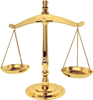 Scales Of Justice - Scales Of Justice Small (351x380), Png Download