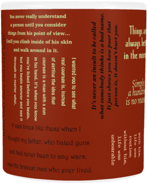 Kill A Mockingbird Quotes Design - Graphic Design (480x480), Png Download