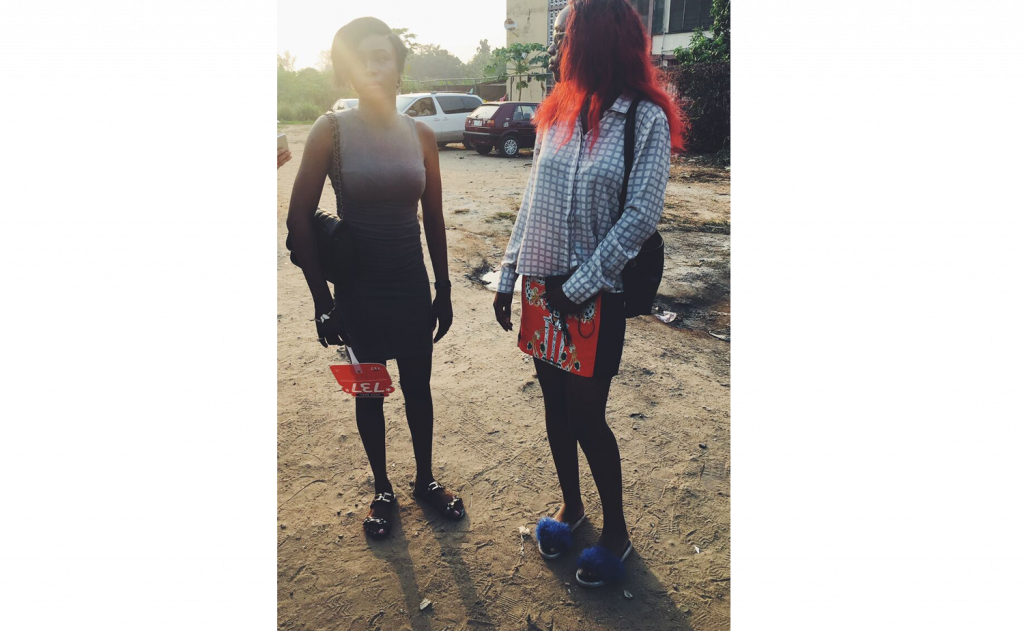 Ore And Joy Wear Versage At University Of Lagos, March - Girl (1024x631), Png Download