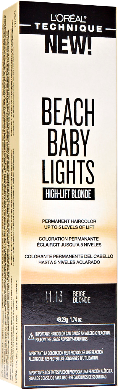 L'oreal Technique Beach Baby Lights High Lift Blonde (1500x1500), Png Download