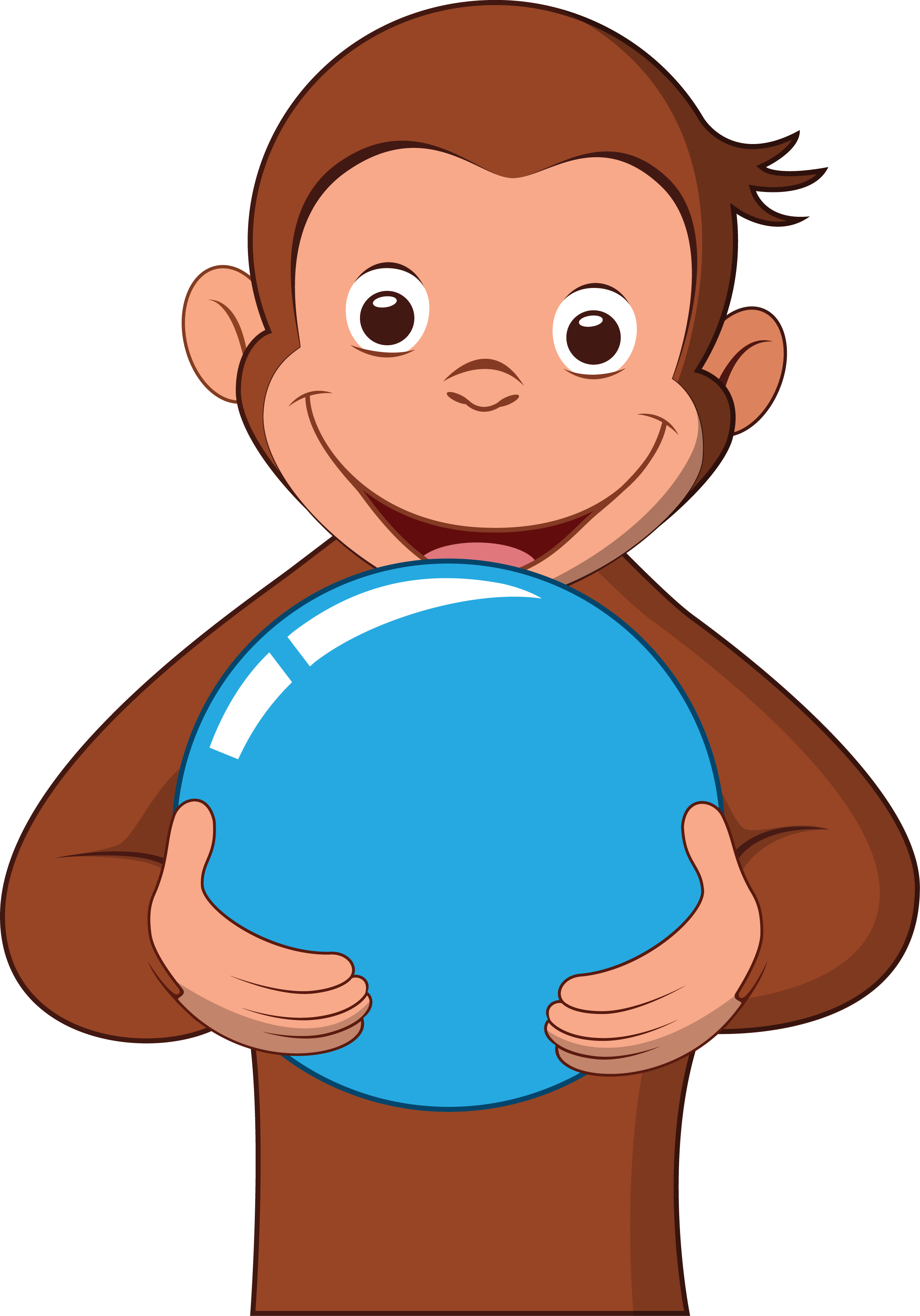 Curious George - Google Search - Jorge El Curioso Png (2300x3290), Png Download