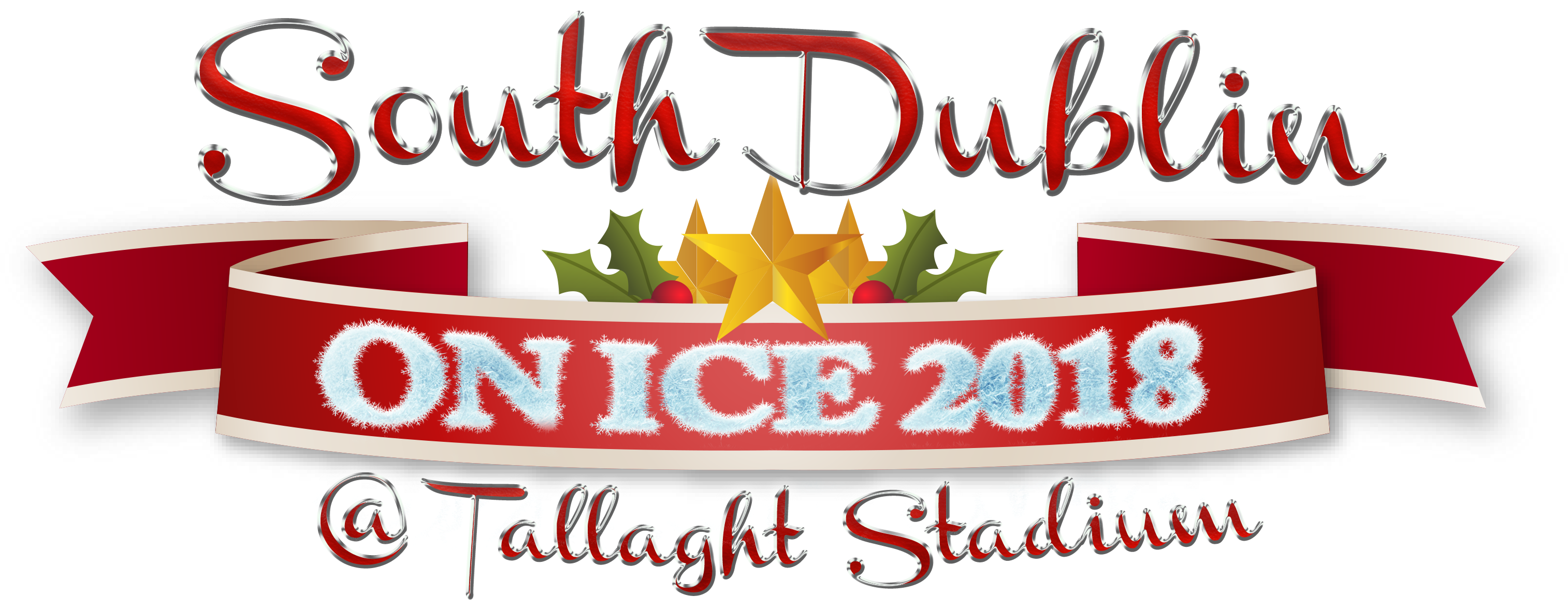 South Dublin On Ice - Tallaght Stadium (3027x1350), Png Download