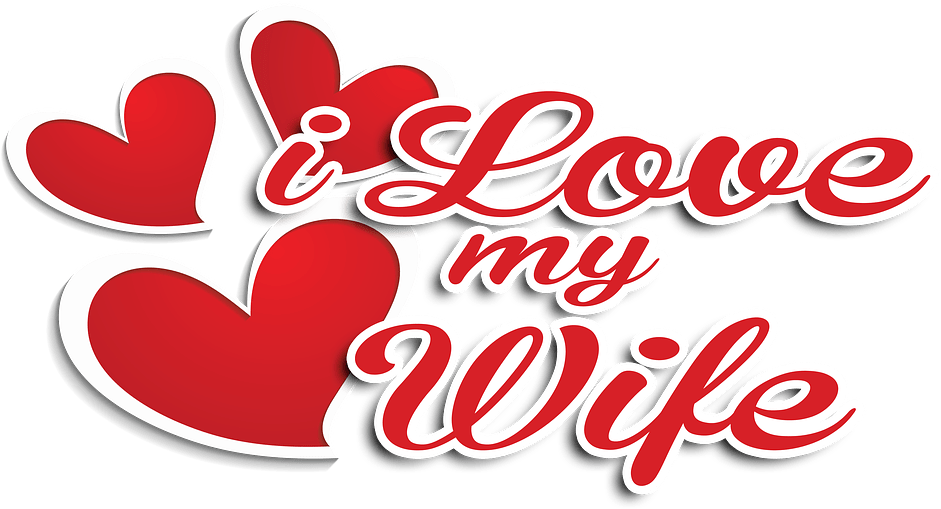 I Love My Wife Images - Wife Love (960x541), Png Download