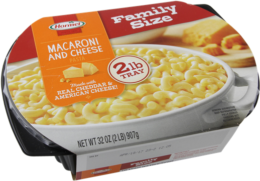 Hormel Macaroni & Cheese Family Size - Hormel Macaroni And Cheese 32 Oz. Tray (600x417), Png Download