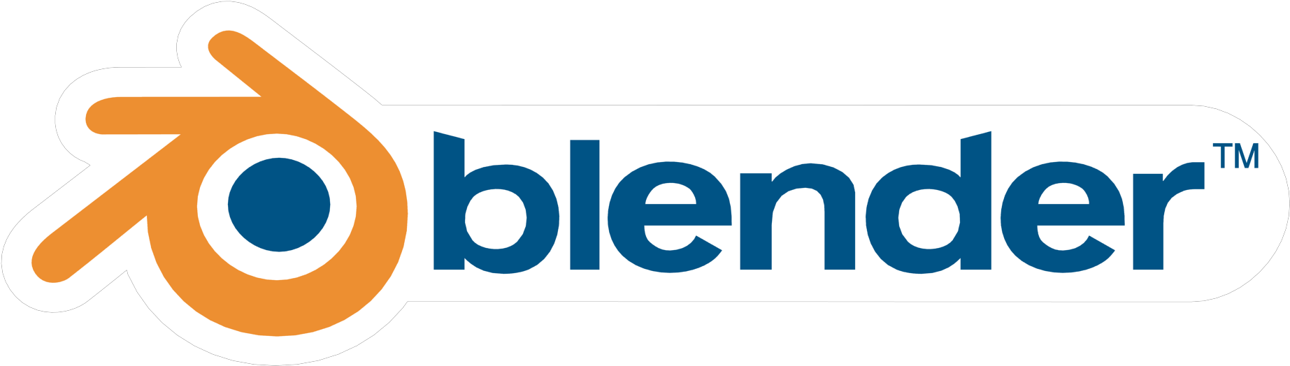 Socket Logo Png - Blender 3d Logo (1280x400), Png Download